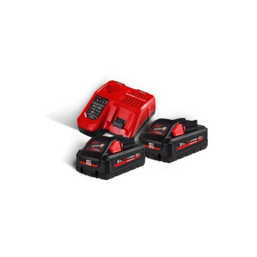  Akkus und Ladegeräte Kits Milwaukee 2 Akkus + Ladegerät M18 HNRG-302, im Karton 12443198