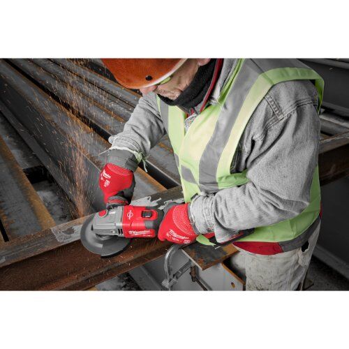  Schleifer 125 mm Milwaukee Akku-Winkelschleifer M18 FHSAG125XB-552X, 2 Akkus, HD Box 12443143