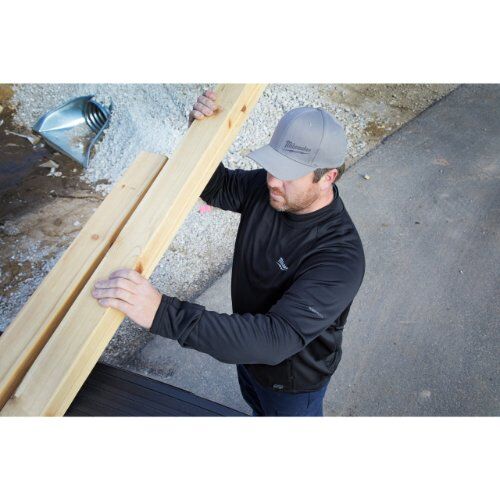  Thermo-Jacken und Pullover Milwaukee beheizbares Thermo Langarmfunktionsshirt USB L4 HBLB incl. Akku, Gr. S schwarz 12443328