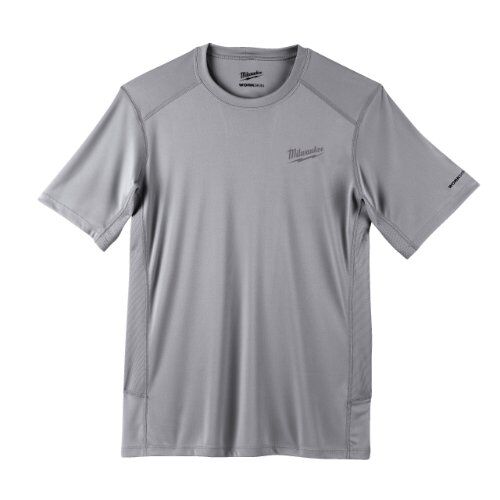  Funktions-T-Shirts Milwaukee Funktionsshirt kurzarm, WWSSG, Gr. 2XL grau 12443270