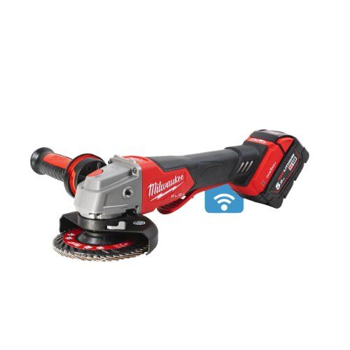  Schleifer 125 mm Milwaukee Akku-Winkelschleifer M18 ONEFSAG125XPDB-502X 12443149