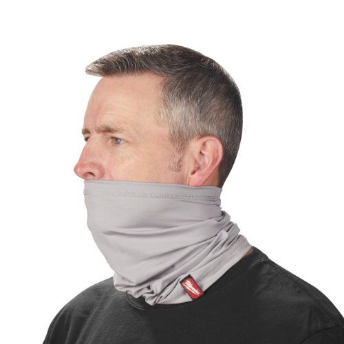  Kopfbedeckung und Mundschutz Milwaukee Schlauchtuch grau NGFM-G 12443253