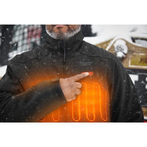  Thermo-Jacken und Pullover Milwaukee Akku-Thermo-Jacke / Heizjacke M12 HJBL5-0, ohne Akku Gr. XL schwarz 12443289