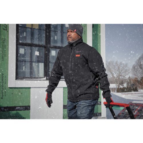  Thermo-Jacken und Pullover Milwaukee Akku-Thermo-Jacke / Heizjacke M12 HJBL5-0, ohne Akku Gr. XL schwarz 12443289