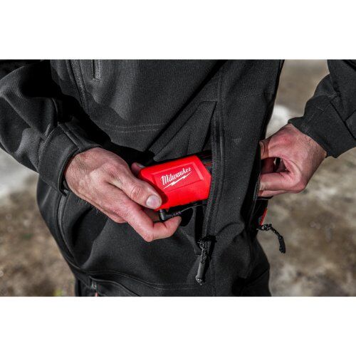  Thermo-Jacken und Pullover Milwaukee Akku-Thermo-Jacke / Heizjacke M12 HJBL5-0, ohne Akku Gr. XL schwarz 12443289