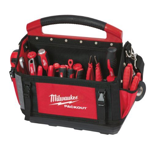  Rucksäcke, Taschen & Arbeitsplatten Milwaukee Werkzeugtasche PACKOUT, 250 x 400 x 320 mm 12443386