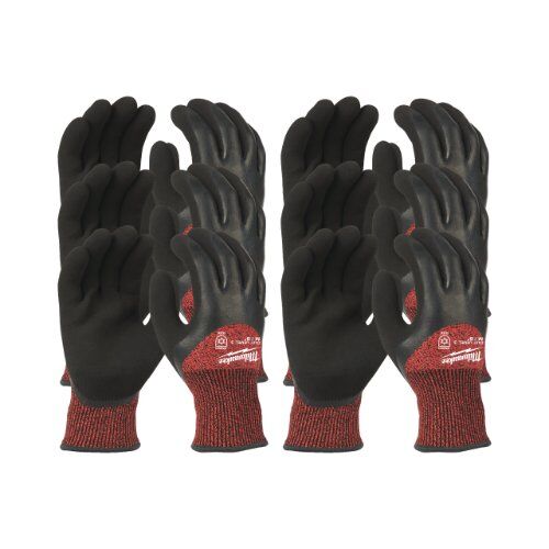  Persönliche Schutzausrüstung Arbeitshandschuhe Milwaukee Kälteschutzhandschuh Flex Winter Klasse 3/C, Gr. 8, 12 Paar 12443588