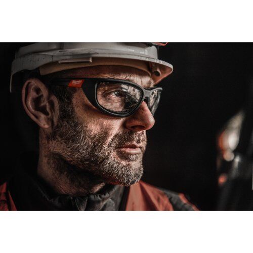  Persönliche Schutzausrüstung Schutzbrillen Milwaukee High Performance Schutzbrille mit Schaumstoffauflage klar 12443419