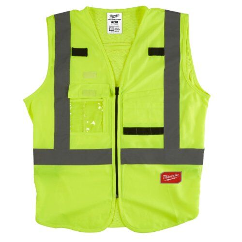  Warnschutzwesten Milwaukee Warnschutzweste, Gr. S-M gelb 12443449