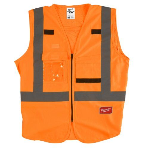  Warnschutzwesten Milwaukee Warnschutzweste, Gr. S-M orange 12443452