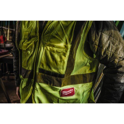  Warnschutzwesten Milwaukee Warnschutzweste, Gr. L-XL orange 12443453