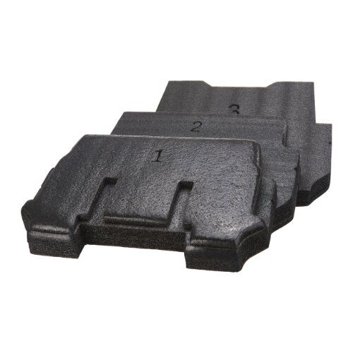 Adapter und Koffereinlagen Milwaukee Schaumstoffeinlage für Trolley Koffer PACKOUT, 470 x 380 x 195 mm 12443396