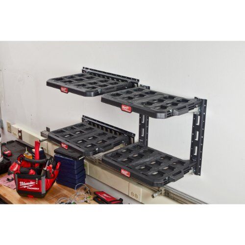  Adapter und Koffereinlagen Milwaukee PACKOUT Schienensystem-Set z.Wandmontage 12443401