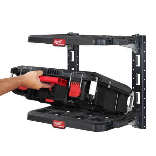  Adapter und Koffereinlagen Milwaukee PACKOUT Schienensystem-Set z.Wandmontage 12443401