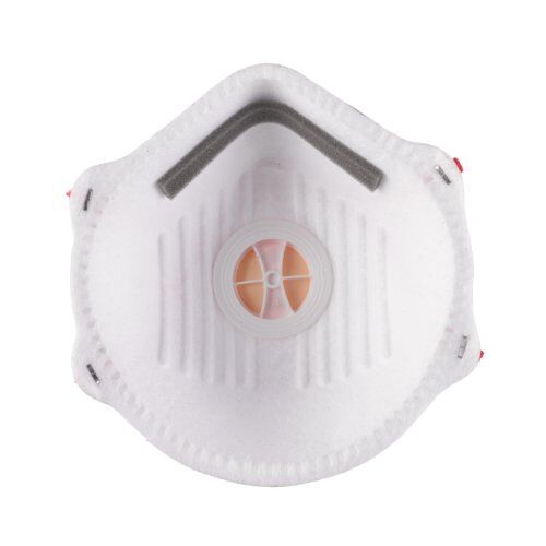  Atemschutz Milwaukee FFP2 Einweg-Atemschutzmaske Ventil 10er Pack 12443465