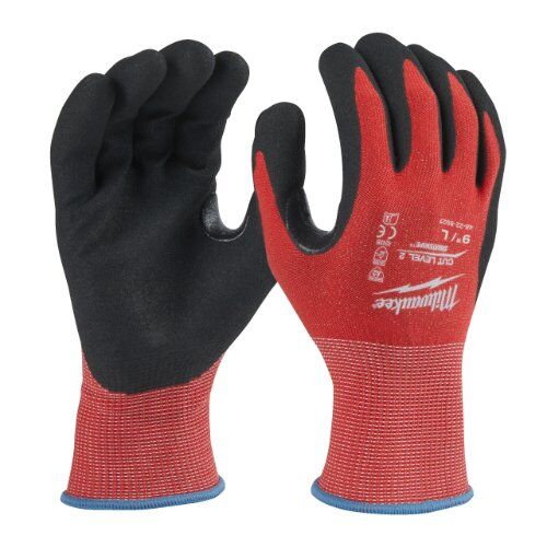  Persönliche Schutzausrüstung Arbeitshandschuhe Milwaukee Schnittschutzhandschuh Klasse 2/B Gr. 9, 1 Paar 12443500