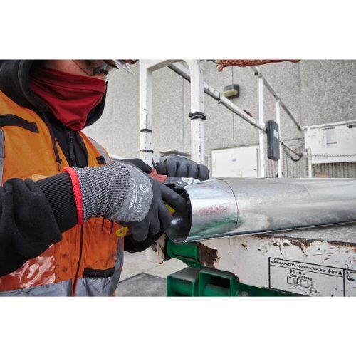  Persönliche Schutzausrüstung Arbeitshandschuhe Milwaukee Schnittschutzhandschuh Touchscreen Klasse 5/E HI-VIS, Gr. 9 12443565