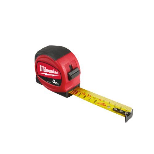  Kompakt Milwaukee Bandmaß Slim 5 m/25 mm, nicht-magnetisch 12443881