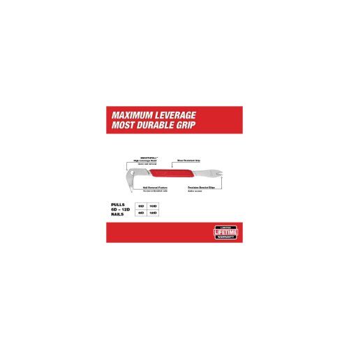  Hämmer und Nageleisen Milwaukee Nageleisen 229 mm schmale Schaufel 12443801