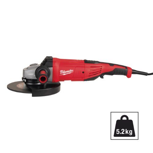  Schleifen und Polieren Schleifer 230 mm Milwaukee Winkelschleifer AG 22-180 DMS, im Karton 12443769