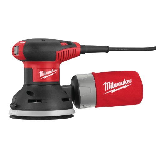  Kabelgeführte Geräte Schleifen Milwaukee Exzenterschleifer ROS 125 E, Werkzeugtasche 12443784