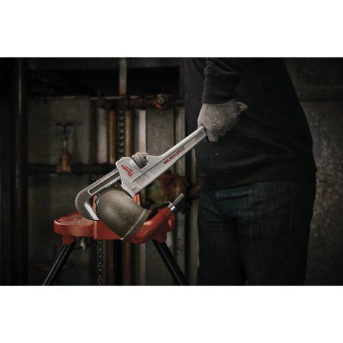  Befestigen Schraubenschlüssel Milwaukee Aluminium-Rohrzange 450 mm 12444087
