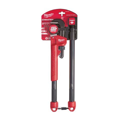  Befestigen Schraubenschlüssel Milwaukee Rohrzange CHEATER 3-Längen-Design 240/450/600 mm 12444083