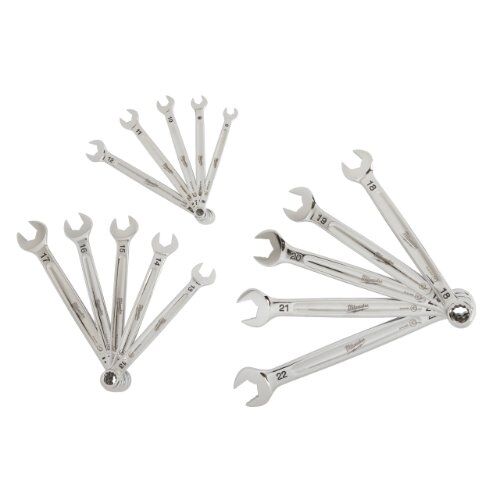  Ringmaulschlüssel Milwaukee Ringmaulschlüsselsatz MaxBite, 15-tlg. metrisch 12444169
