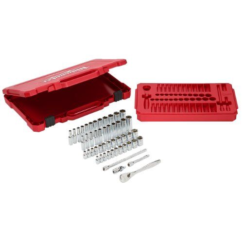  Ratschen- und Steckschlüssel-Sets Milwaukee 1/4" Ratschen- und Steckschlüsseleinsatz Set 50-tlg. 12444099
