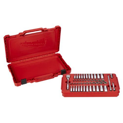  Ratschen- und Steckschlüssel-Sets Milwaukee 1/4" Ratschen- und Steckschlüsseleinsatz Set 50-tlg. 12444099