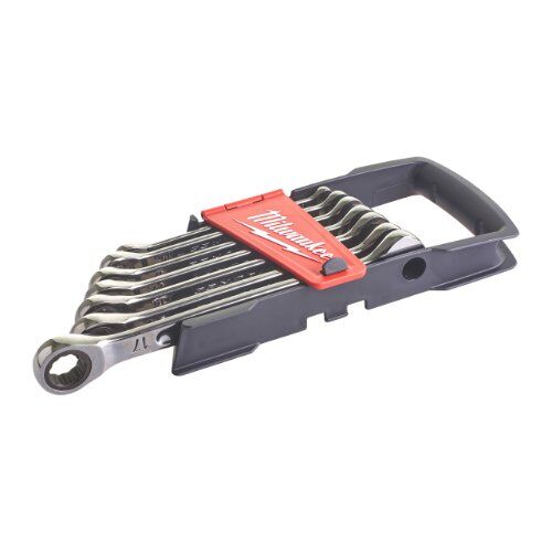  Ringmaulschlüssel Milwaukee Gabel-Ringschlüsselsatz MaxBite, 7-tlg., metrisch 12444172