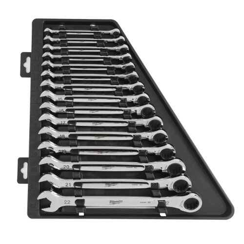  Ringmaulschlüssel Milwaukee Gabel-Ringschlüsselsatz MaxBite, 15-tlg., metrisch 12444173