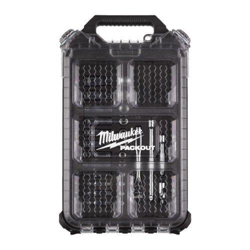  Ratschen- und Steckschlüssel-Sets Milwaukee 1/4" Ratschen- und Steckschlüssel-Set 28-tlg. im PACKOUT 12444104