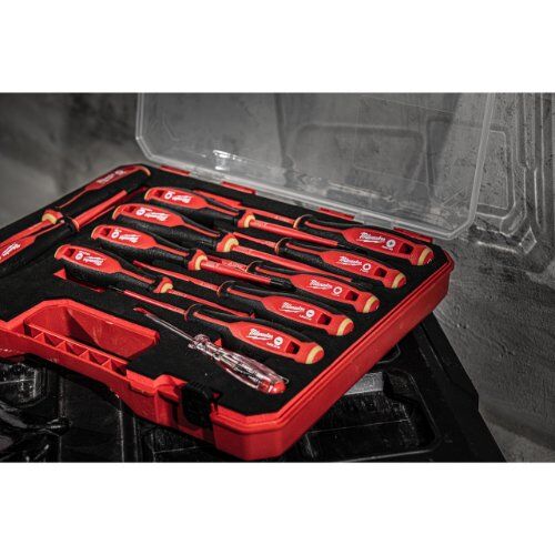  Steckschlüssel und Schraubendreher Schraubendreher Milwaukee Tri-Lobe VDE Schraubendreher-Set 12-tlg. 12443995