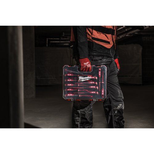  Steckschlüssel und Schraubendreher Schraubendreher Milwaukee Tri-Lobe VDE Schraubendreher-Set 12-tlg. 12443995