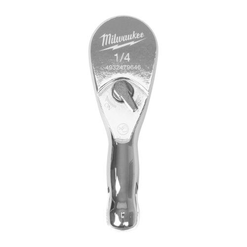  Ratschen- und Steckschlüssel-Sets Milwaukee 1/4" Kompakt-Ratsche 76 mm 12444108