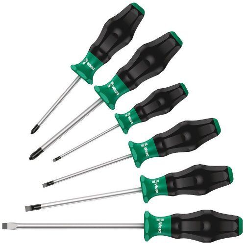  Kraftform Comfort 1334/6 Schraubendrehersatz Kraftform Comfort, 6-teilig 12452635