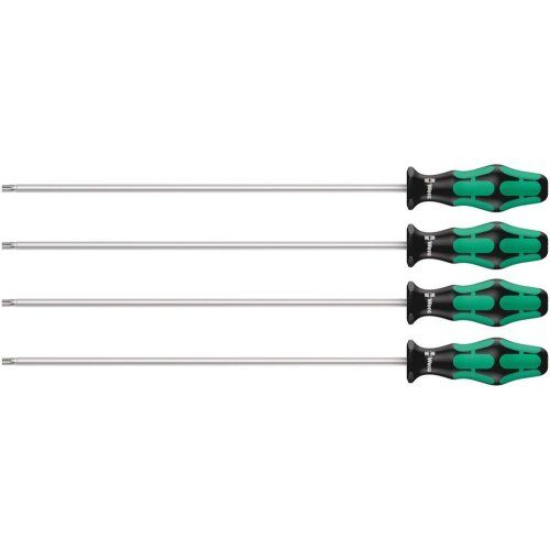  Kraftform Plus – Serie 300 367/4 TORX HF Kraftform Plus Schraubendrehersatz mit Haltefunktion mit 300 mm langen Klingen, 4-teilig 12452137