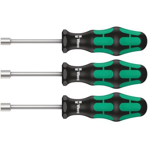  Kraftform Plus – Serie 300 395 HO/3 Sanitär Steckschlüssel-Schraubendrehersatz, Sanitär, 3-teilig 12452314