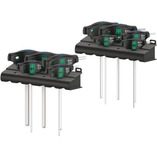  Serie 400 Quergriff 454/10 HF Set Imperial 1 Schraubendrehersatz Quergriff-Schraubendreher Hex-Plus mit Haltefunktion, zöllig, 10-teilig 12452046