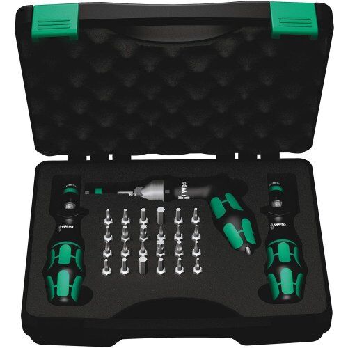  Serie 7400 Kraftform Drehmomentschraubendreher - Mit variabler Drehmomenteinstellung. 7440/41/42 Kraftform Drehmomentschraubendreher-Satz 0,3-6,0 Nm, 27-teilig 12455354