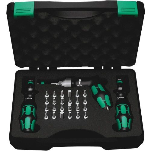  Serie 7400 Kraftform Drehmomentschraubendreher - Mit variabler Drehmomenteinstellung. 7445/46/47 Kraftform Drehmomentschraubendreher-Satz 2,5-55,0 in.lbs., 27-teilig 12455330