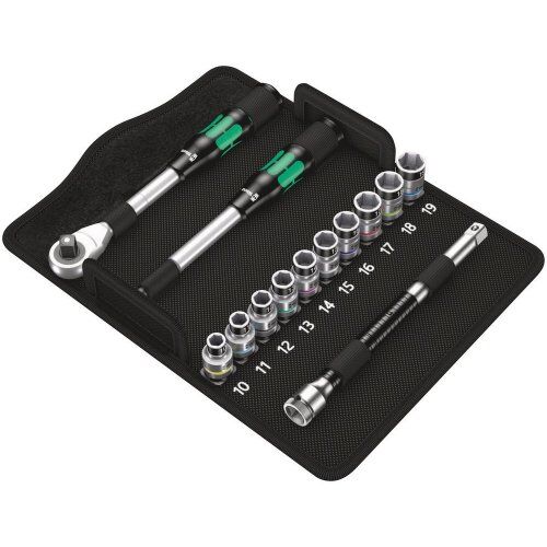 Die Zyklop Hybrid Knarre, 1/2" 8006 SC 1 Zyklop Hybrid-Knarrensatz, 1/2"-Antrieb, metrisch, 13-teilig 12453457