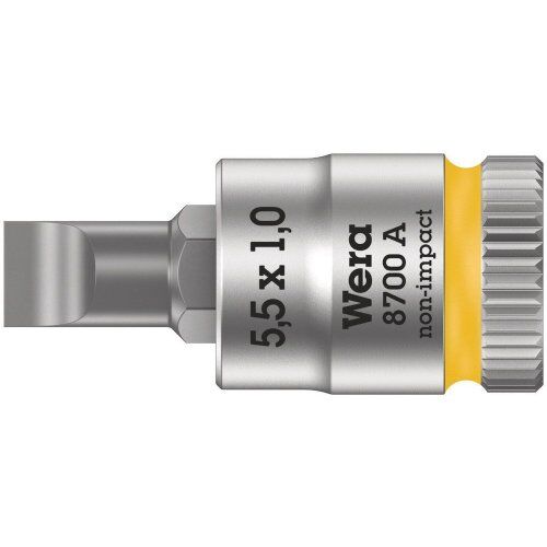  Zyklop Knarren Zubehör, 1/4" 8700 A FL Schlitzschrauben Zyklop Bitnuss mit 1/4"-Antrieb, 1,2 x 6,5 x 28 mm 12453308