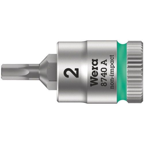 Zyklop Knarren Zubehör, 1/4" 8740 A Zyklop Bitnuss mit 1/4"-Antrieb, für Innensechskantschrauben, 2,5 x 28 mm 12453222