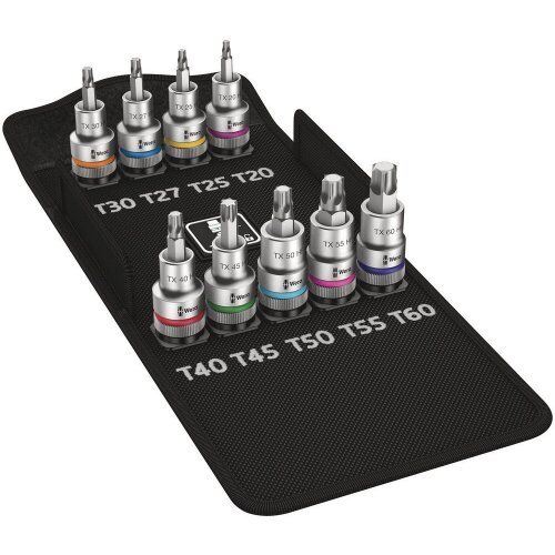  Zyklop Knarren Zubehör, 1/2" 8767 C TORX HF 1 Zyklop Bitnuss-Satz TORX, mit Haltefunktion, 9-teilig 12453333