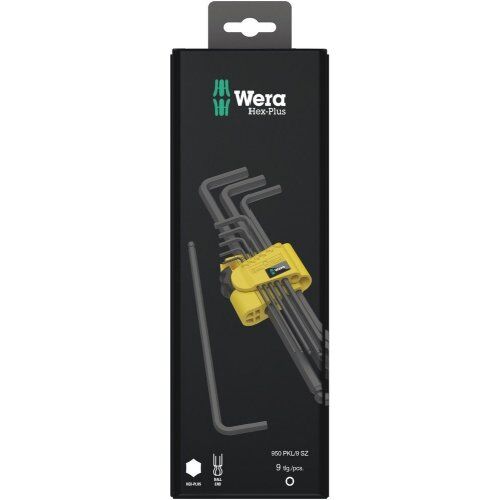  Wera Katalog Sonstiges 950/9 Hex-Plus Imperial 1 SB Winkelschlüsselsatz, zöllig, BlackLaser, 9-teilig 12455312