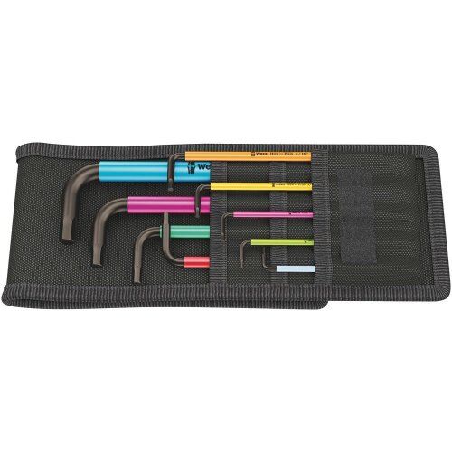  Winkelschlüssel für Innensechskantschrauben 950/9 Hex-Plus Multicolour Imperial 1 Winkelschlüsselsatz, zöllig, BlackLaser, 9-teilig 12452787