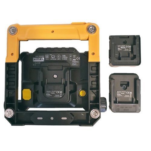  Bestseller PROFIL LED-Strahler Arbeitslicht | Für Powertool-Batterien | 20W | Flexibles Licht für Arbeitsplätze 12463386