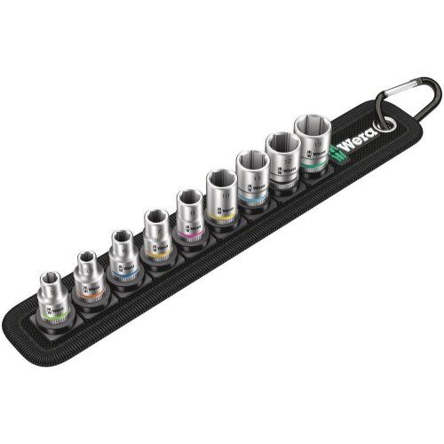  Zyklop Knarren Zubehör, 1/4" Belt A 4 Zyklop Steckschlüsseleinsatz-Satz, 1/4"-Antrieb, 9-teilig 12453311